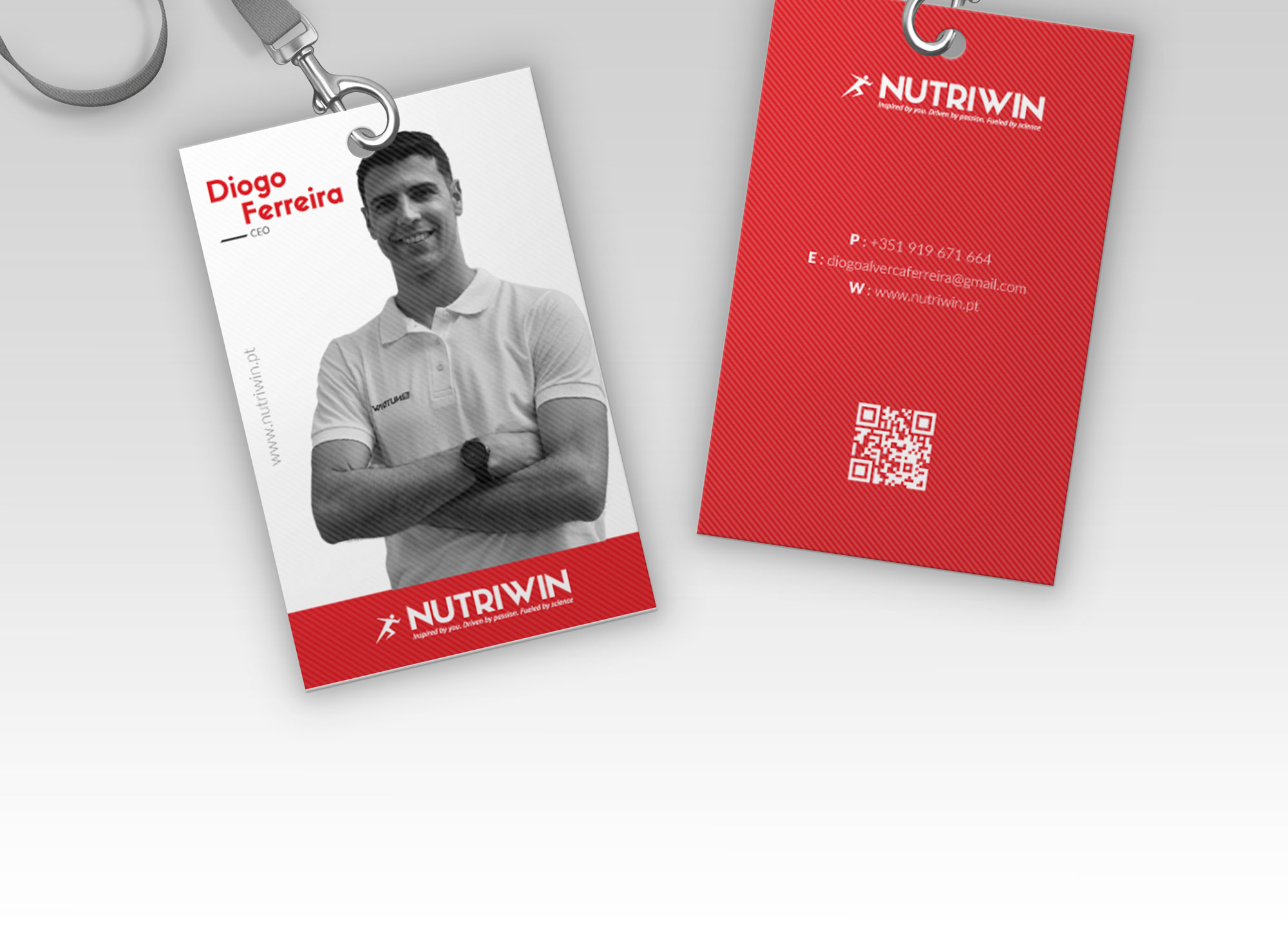 Nutriwin — badge design
