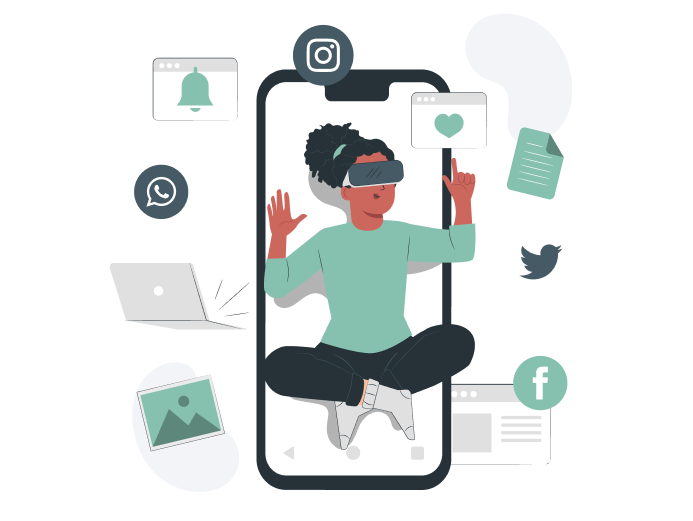 Illustration representing the Fint Disruptive Tech tilt.