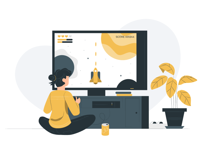 Illustration representing the Fint Gaming and eSports tilt.