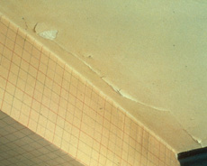 paint cracking and flaking