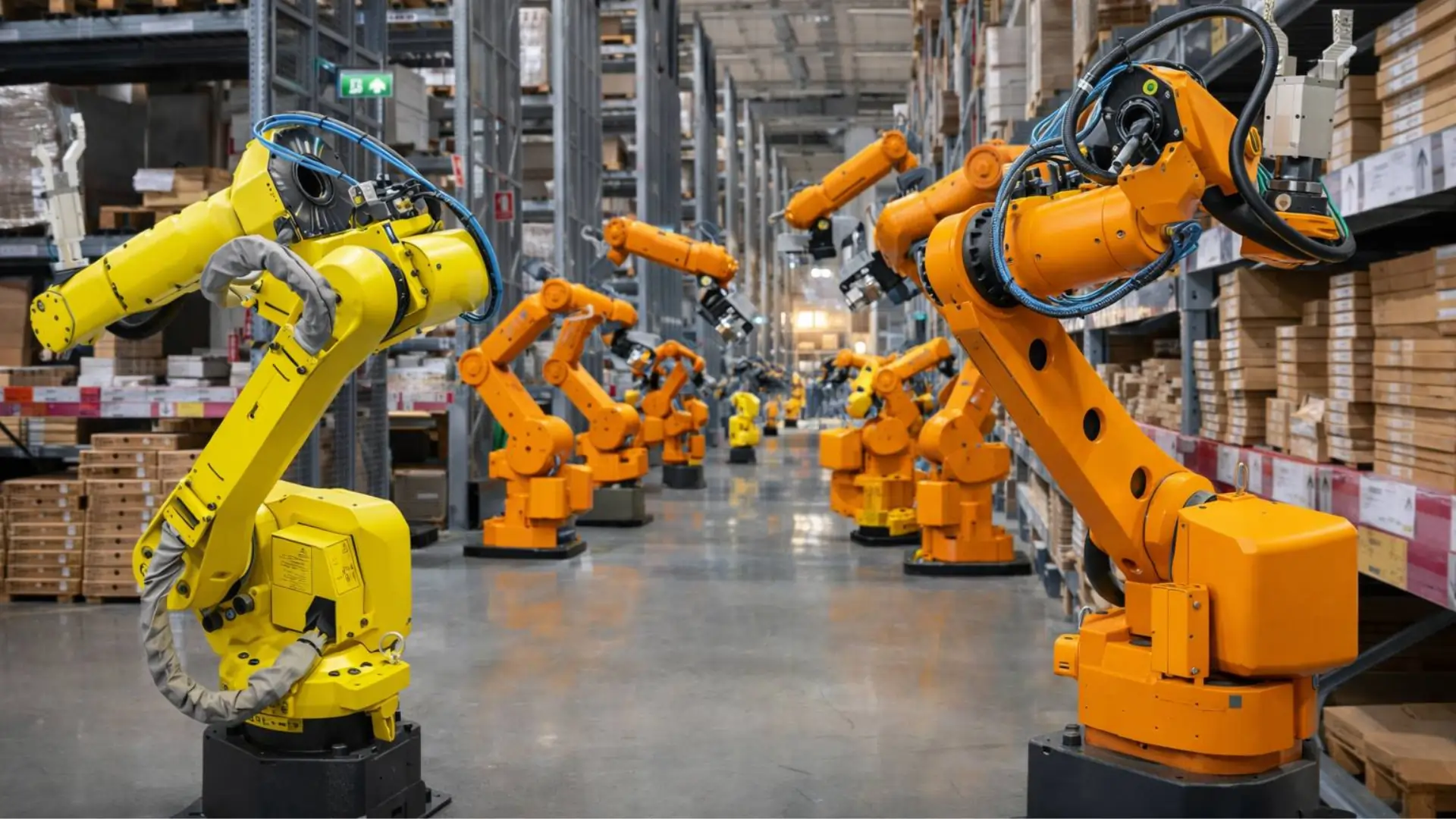 Logistics Giants Deploy Warehouse Automation Scale