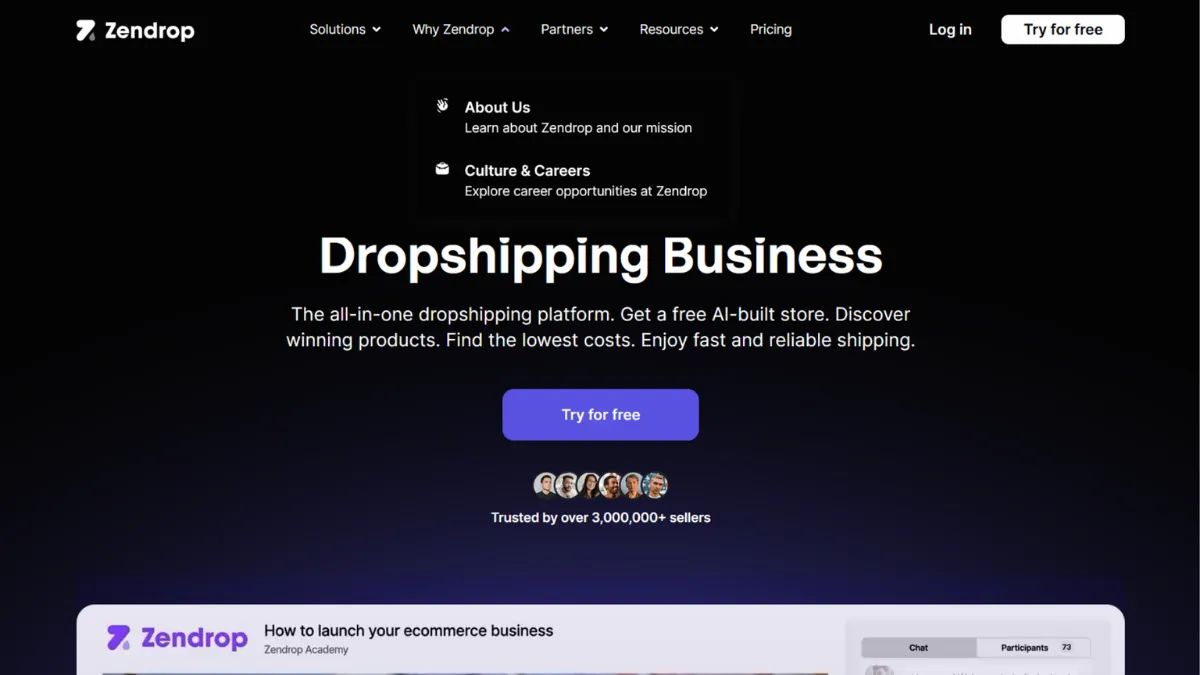 Screenshot of Tool Homepage