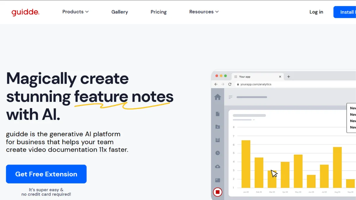 Screenshot of Tool Homepage