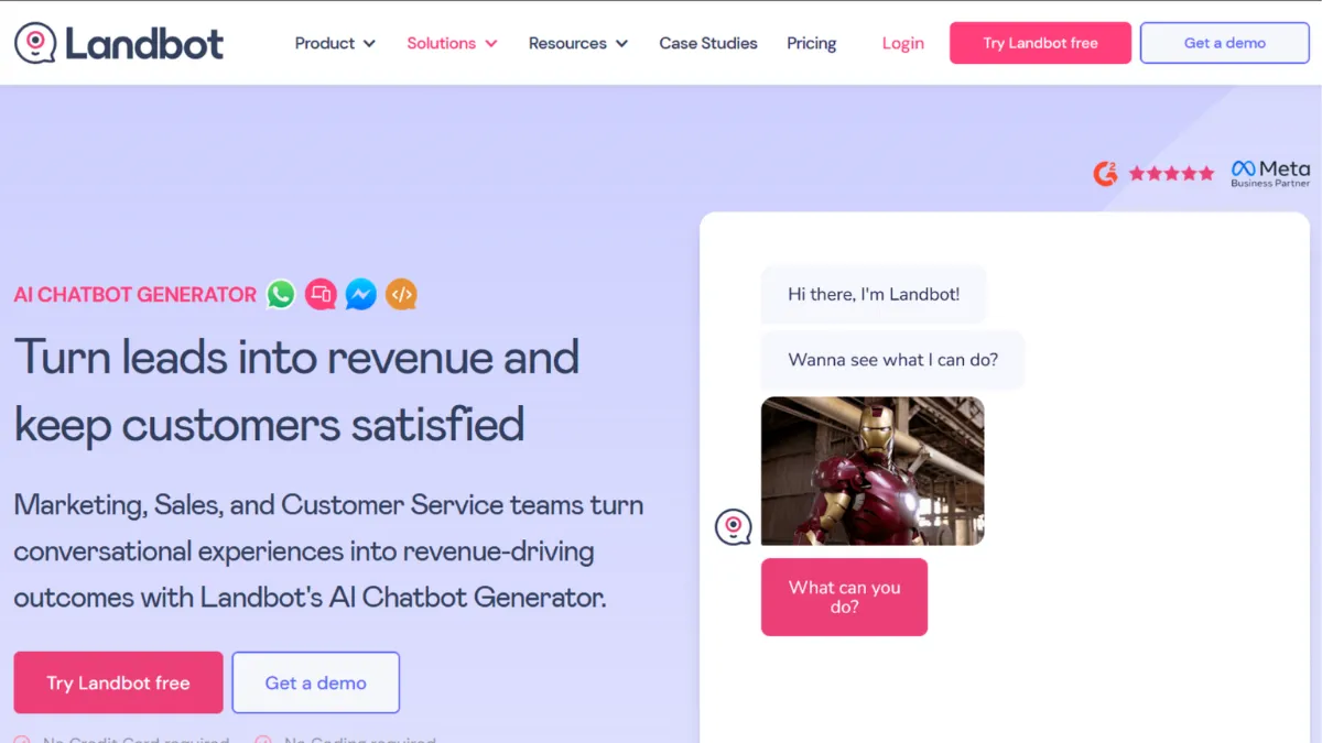 Screenshot of Tool Homepage
