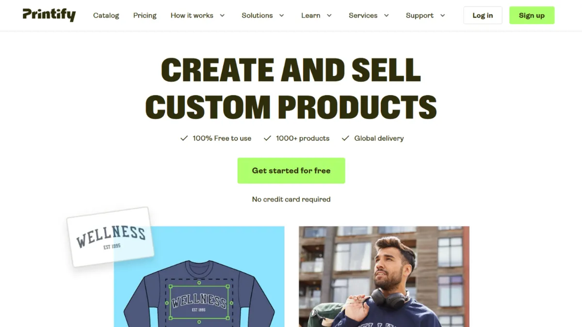 Screenshot of Tool Homepage
