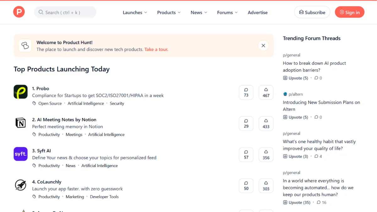 Product Hunt