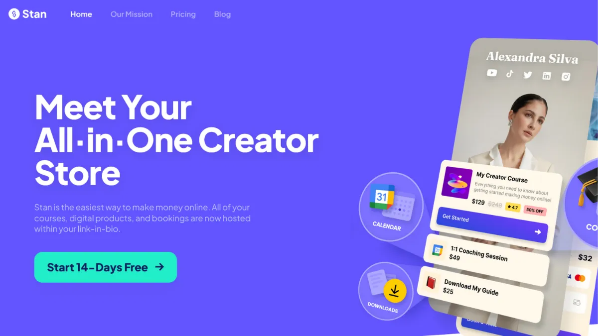 Screenshot of Tool Homepage
