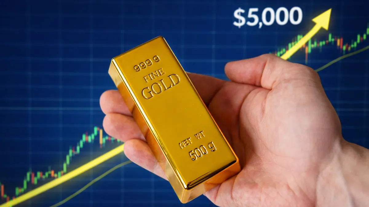 Gold Surges Past $5,000 Following US Strike on Iranian Drone