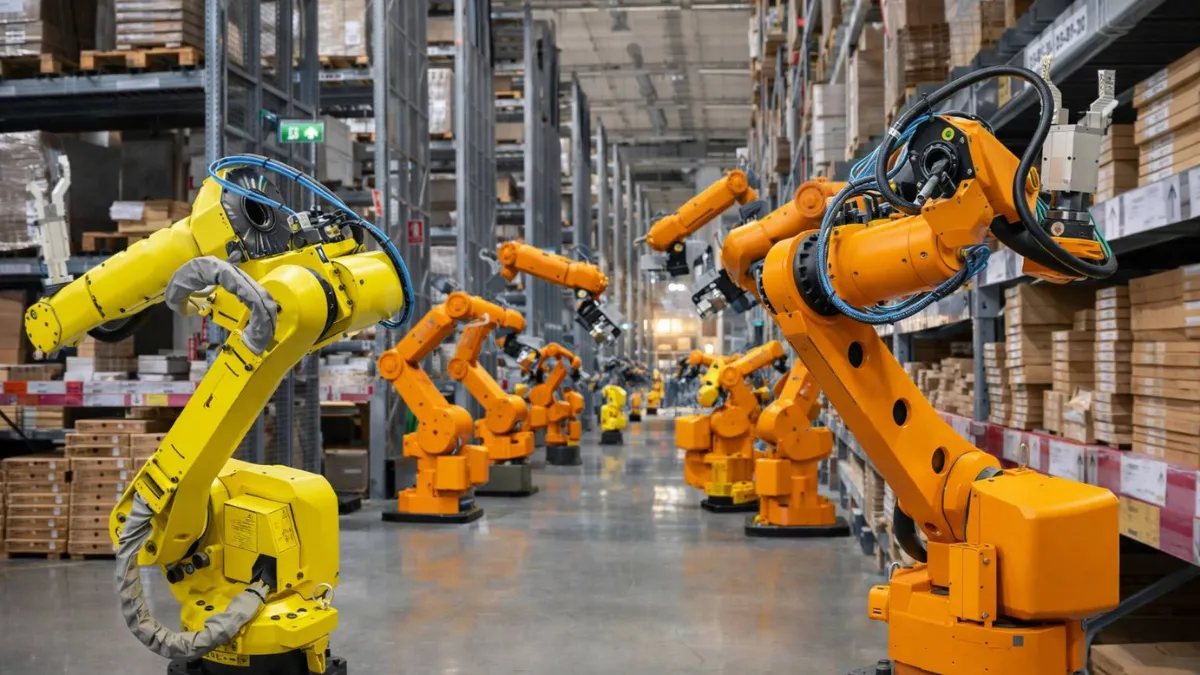 Warehouse Automation Surges as Logistics Giants Deploy Thousands of Robots