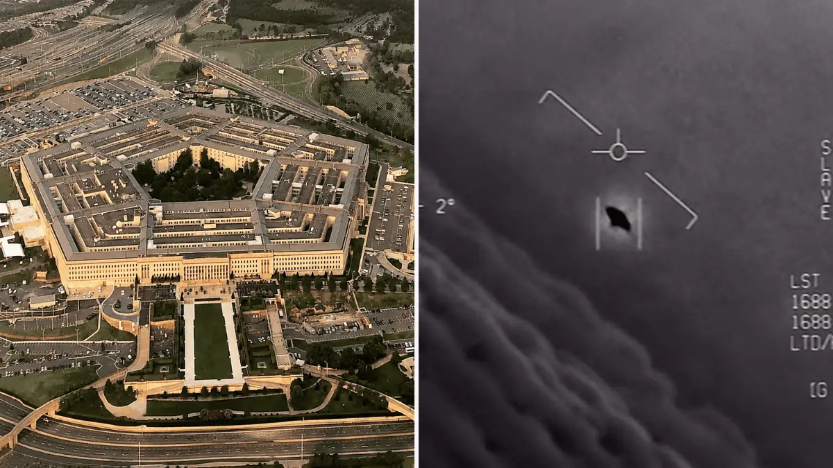 Pentagon releases 'never-before-seen' UFO files
