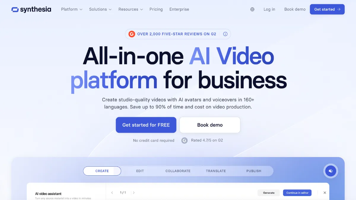 Screenshot of Tool Homepage