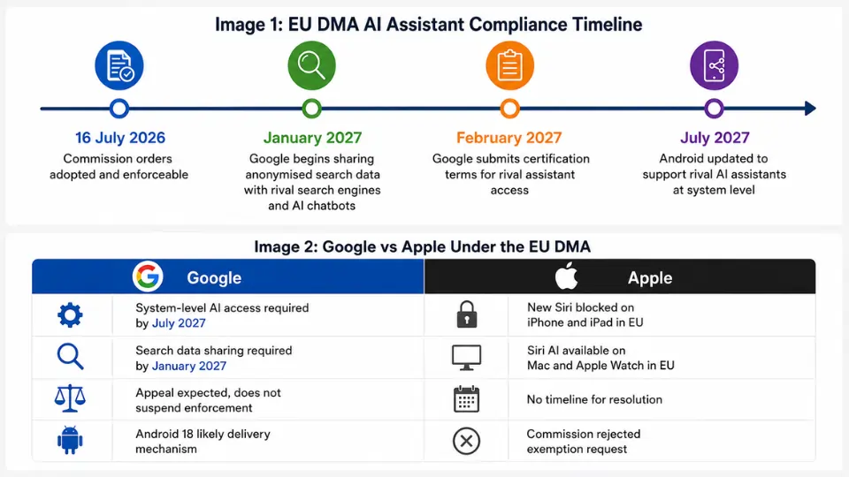 EU DMA compliance timeline