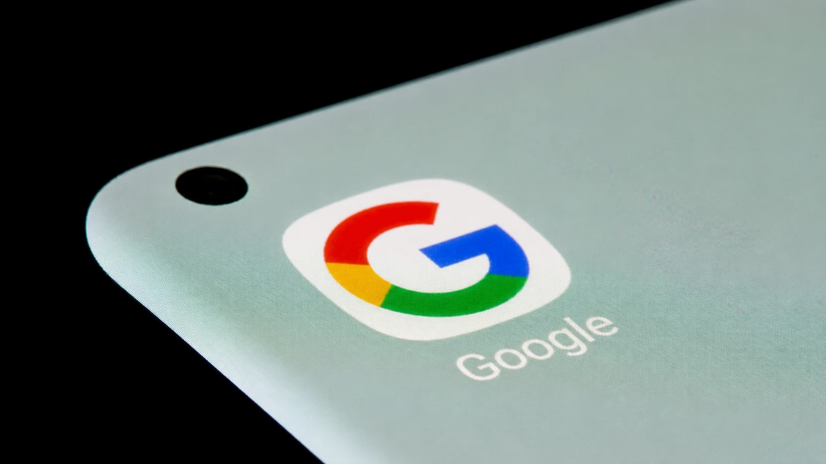 Google app on smartphone screen