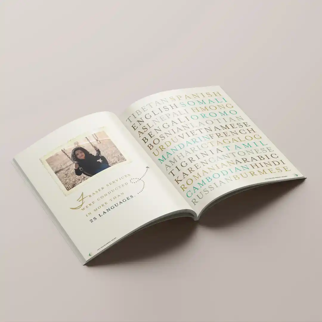 Fraser Annual Report Design
