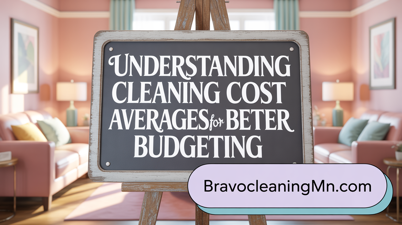 Understanding Cleaning Cost Averages for Better Budgeting
