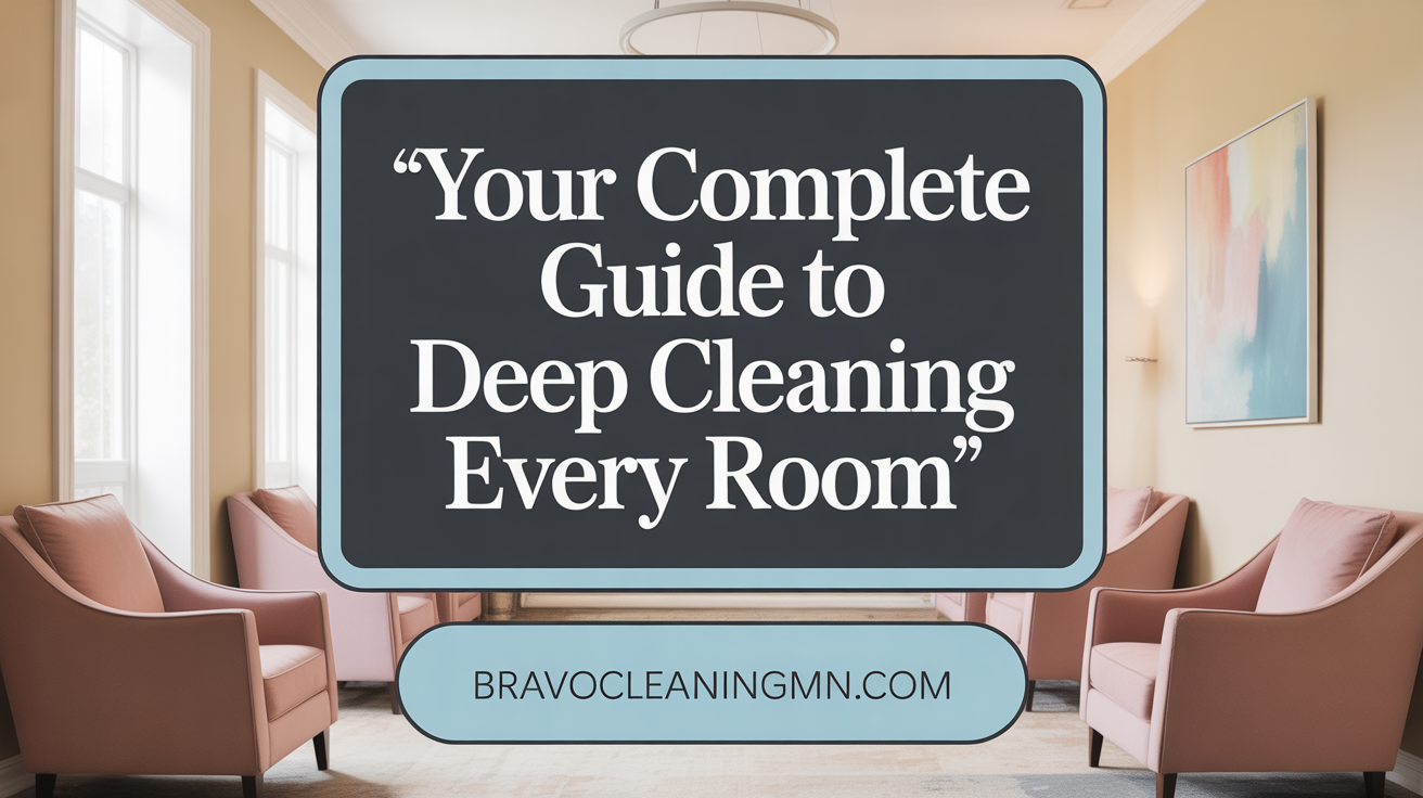 Your Complete Guide to Deep Cleaning Every Room