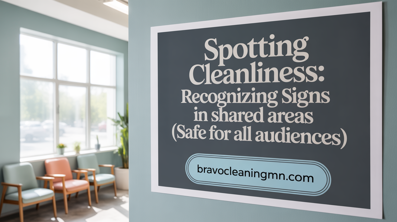 Spotting Cleanliness: Recognizing Signs in Shared Areas