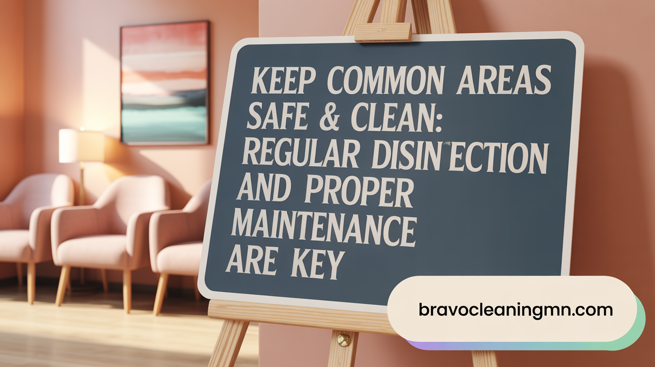 Keep Common Areas Safe &amp; Clean: Regular Disinfection and Proper Maintenance are Key