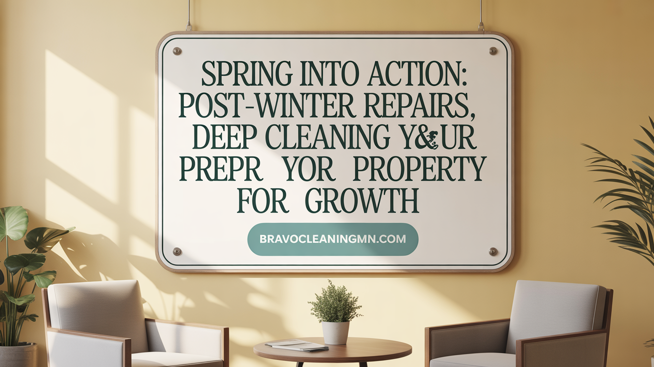 Spring Into Action: Post-Winter Repairs, Deep Cleaning &amp; Preparing Your Property for Growth