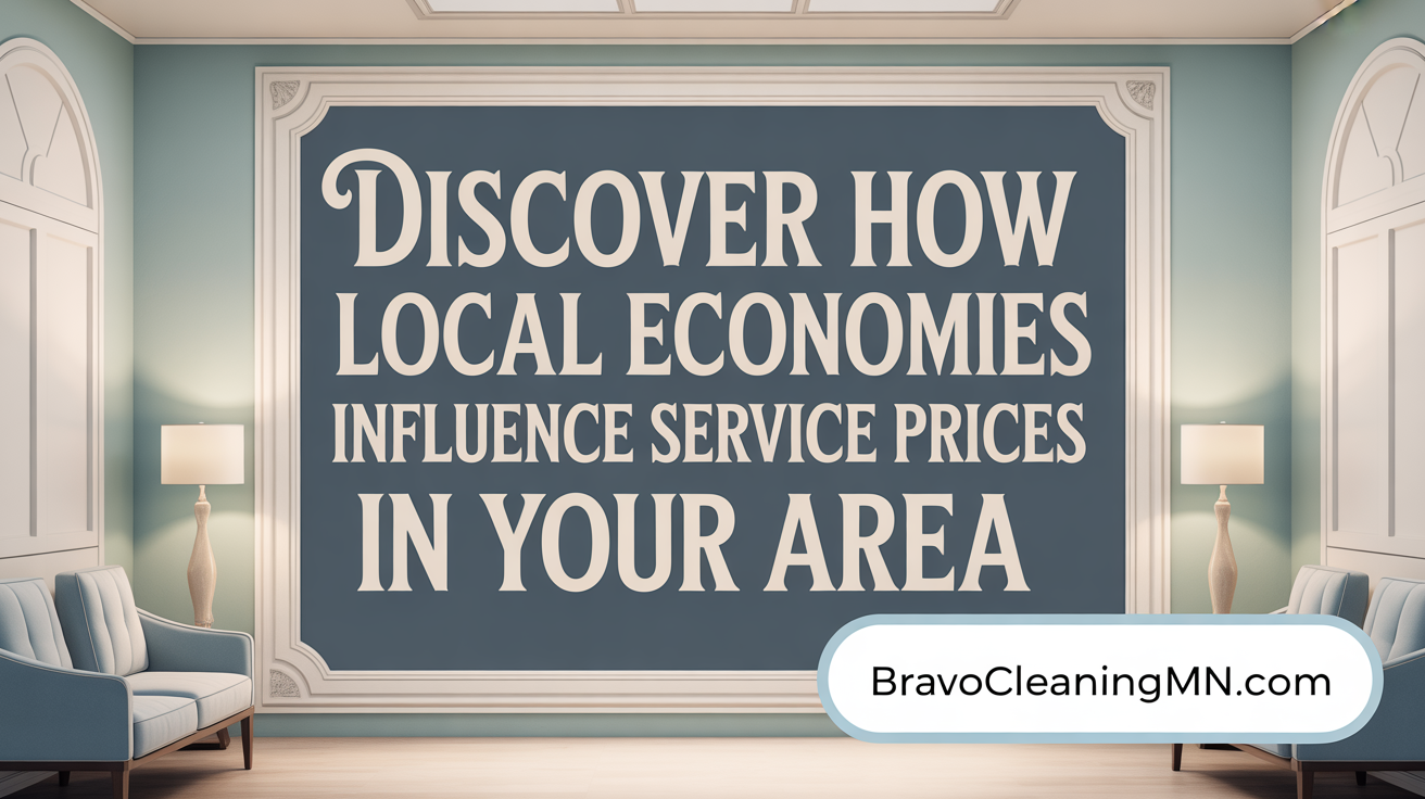 Discover How Local Economies Impact Cleaning Service Prices in Your Area