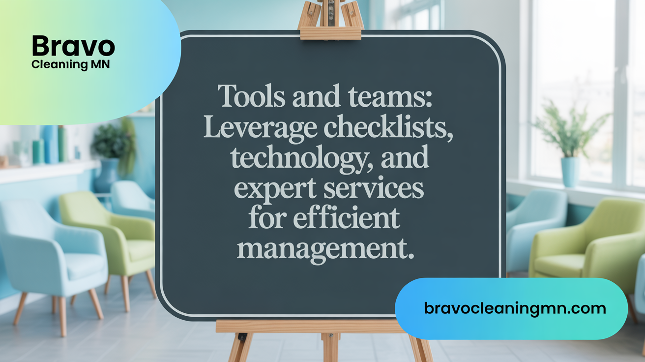 Tools and Teams: Leverage checklists, technology, and expert services for lasting cleanliness.