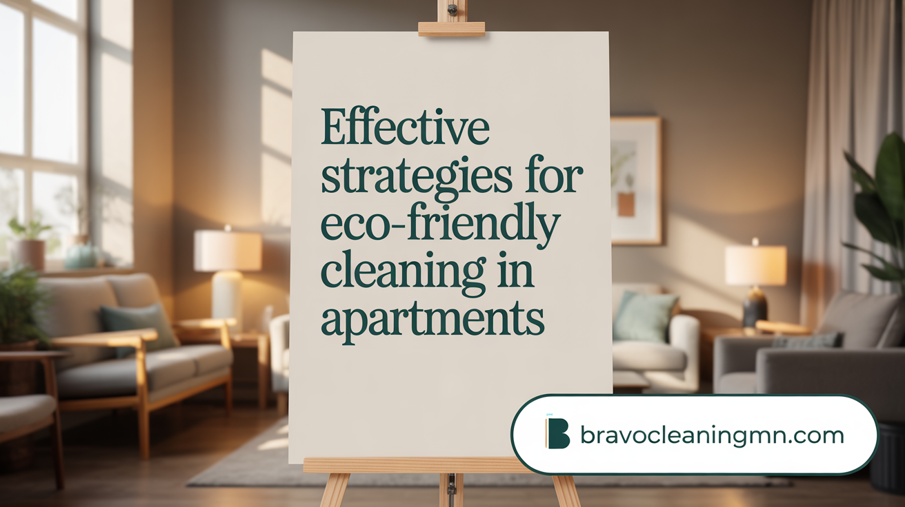 Effective Strategies for Green Cleaning in Apartments