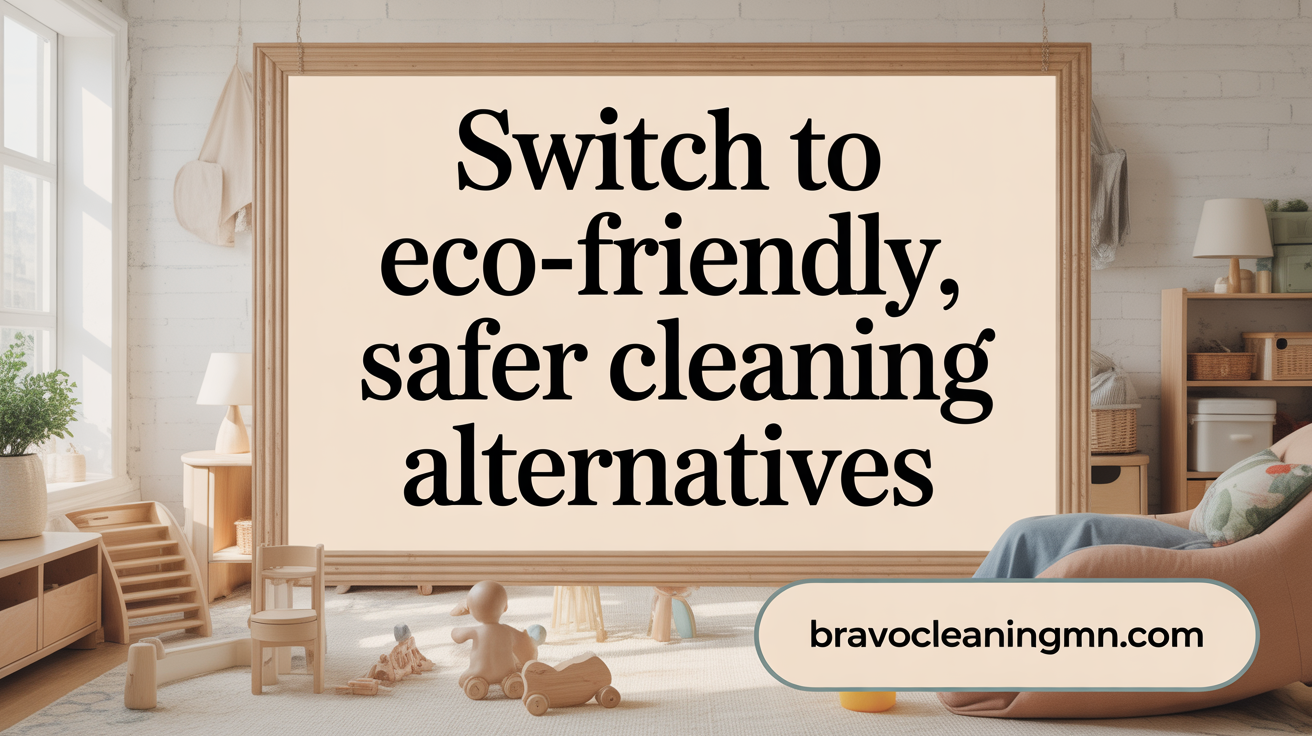Switch to Greener, Safer Cleaning Alternatives