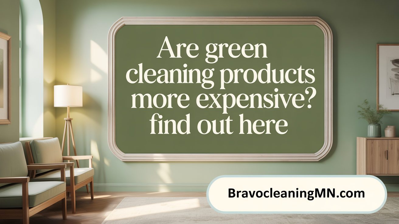Are Green Cleaning Products More Expensive? Find Out Here