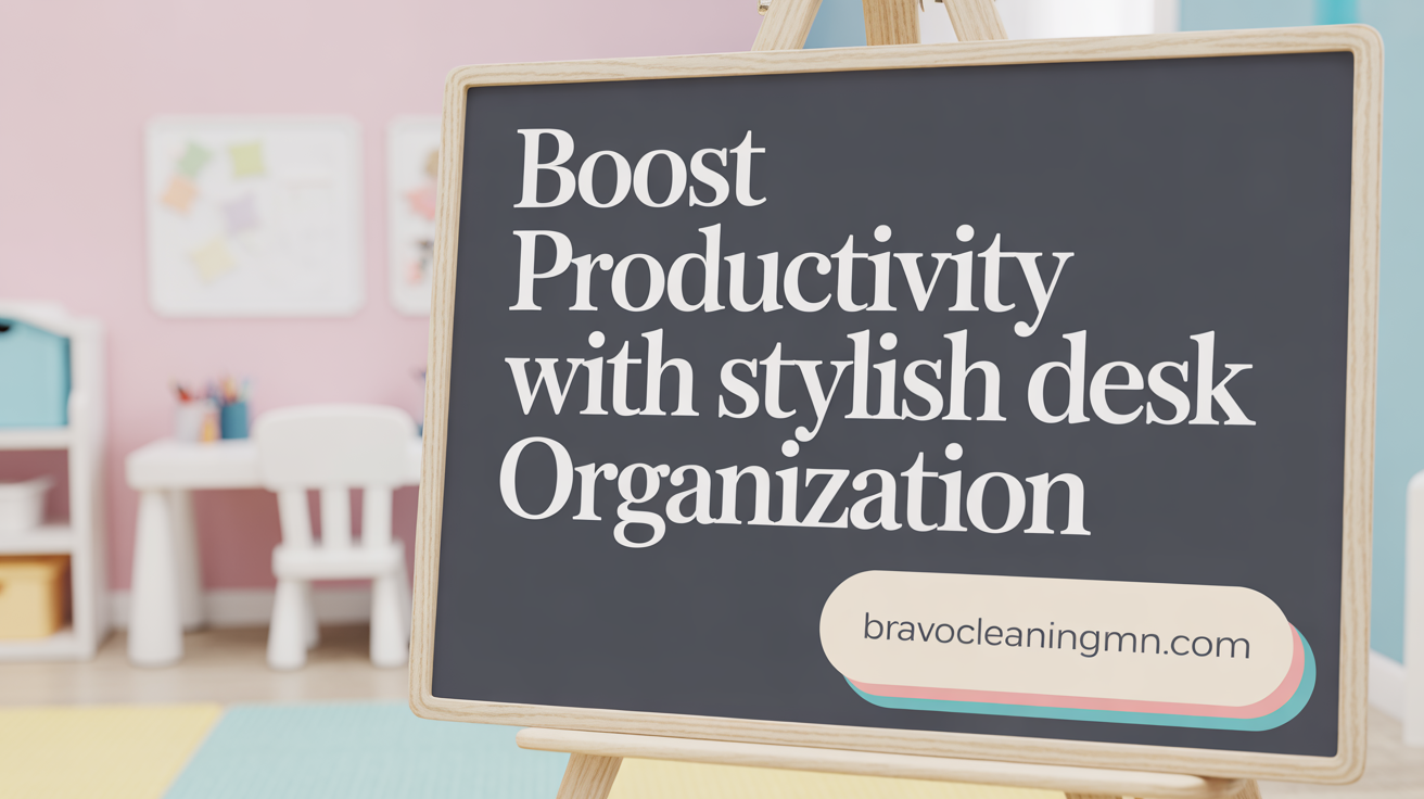 Boost Productivity with Effective Desk Organization