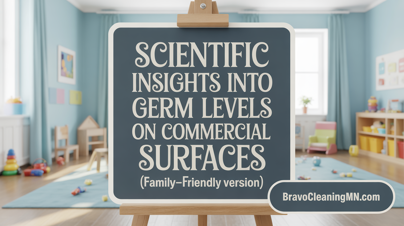 Scientific Insights into Germ Levels on Commercial Surfaces