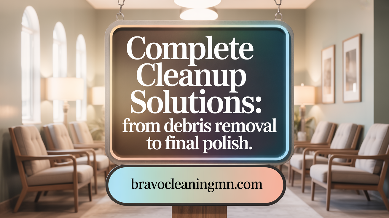 Complete Cleanup Solutions: From Debris Removal to Final Polish