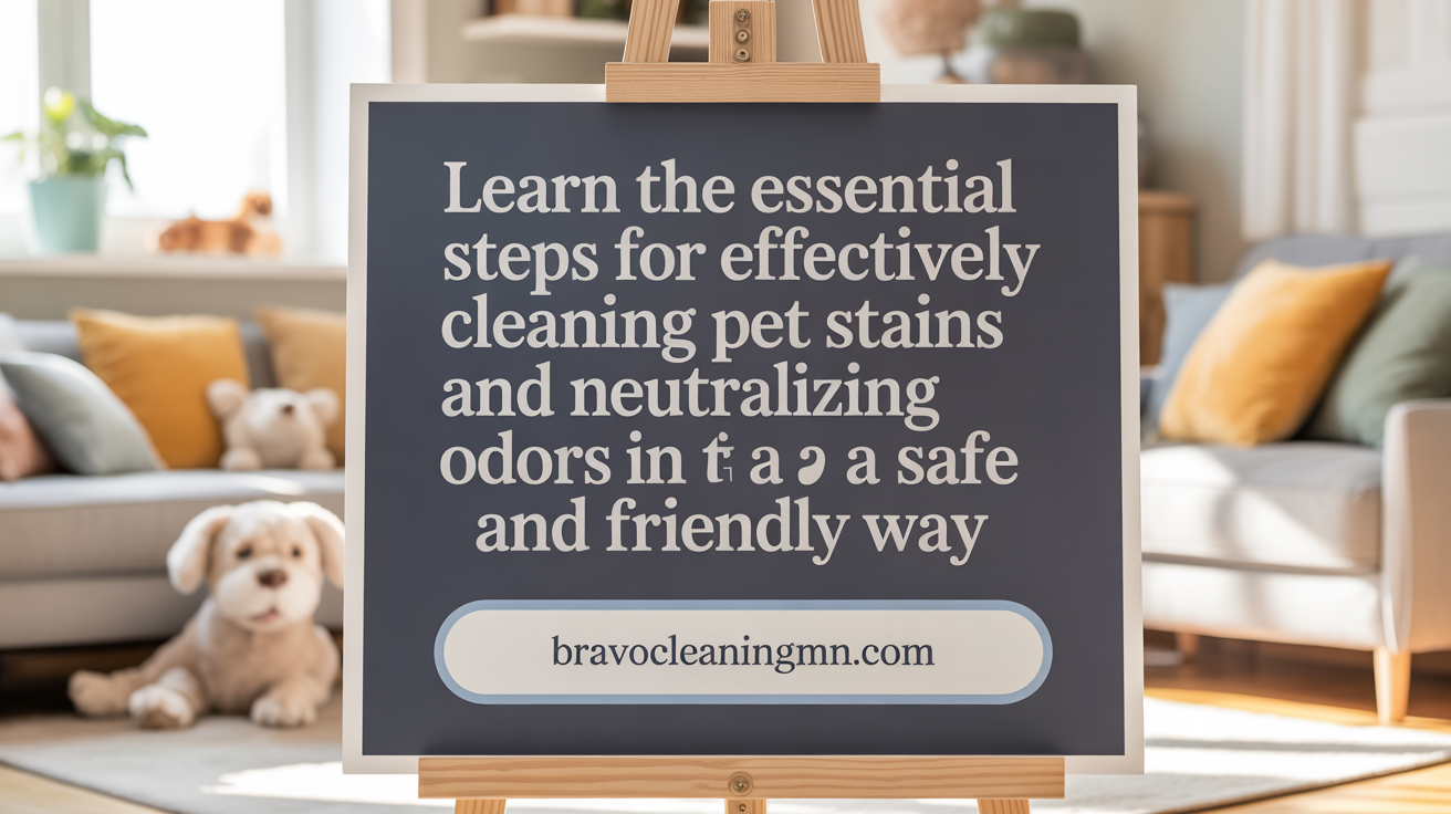 Learn the essential steps for effectively cleaning pet stains and neutralizing odors