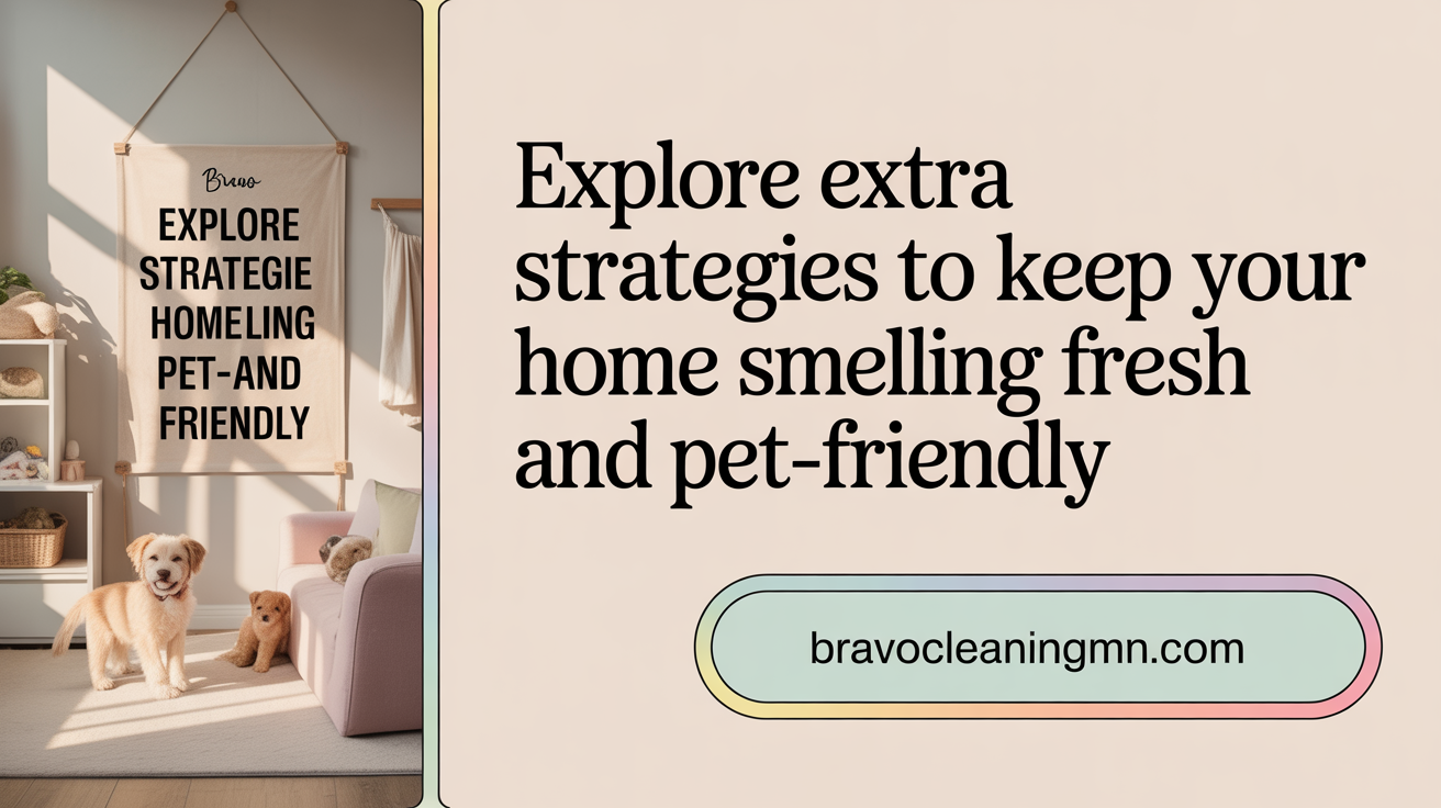 Explore extra strategies to keep your home smelling clean and pet-friendly