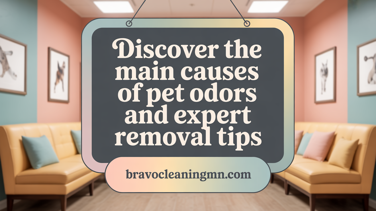 Discover the main causes of pet odors and expert prevention tips