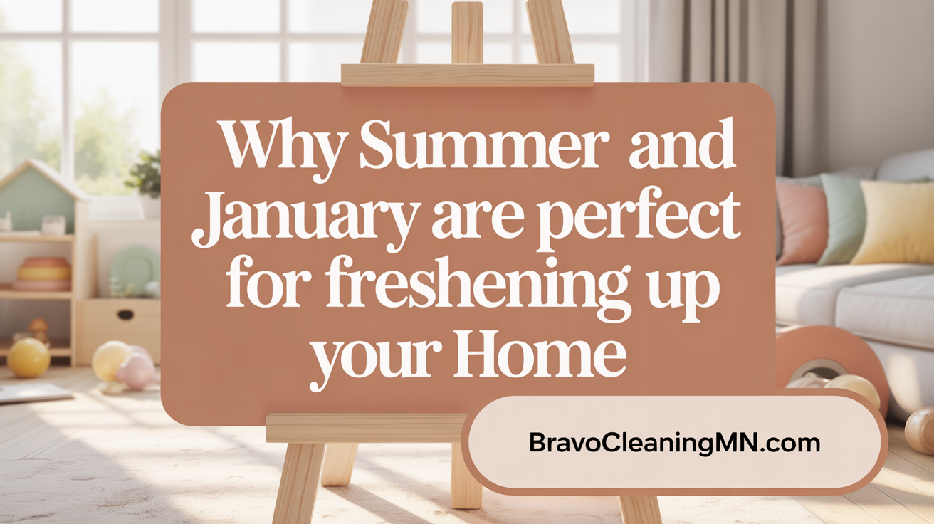 Why Summer and January Are Perfect for Deep Cleaning