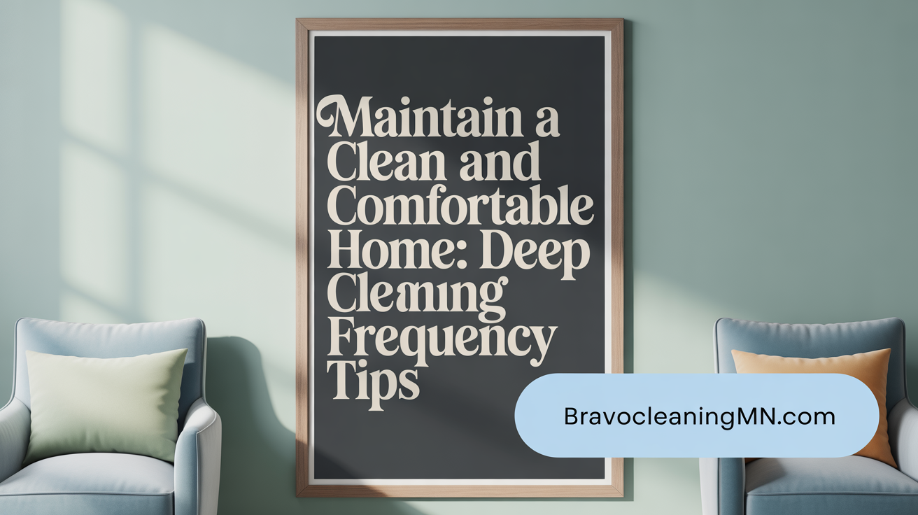 Maintain a Healthy Home: Deep Clean Frequency Tips