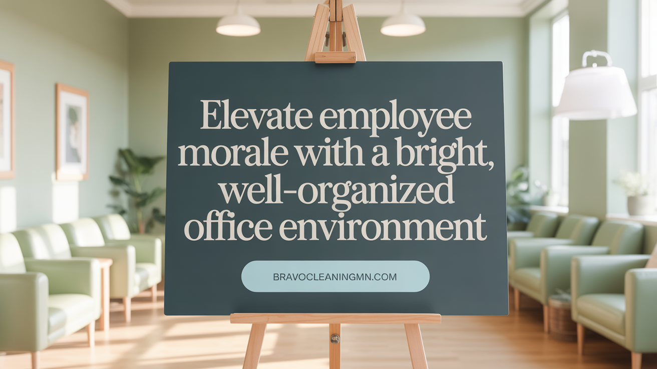 Elevate Employee Morale with a Clean, Organized Office Environment