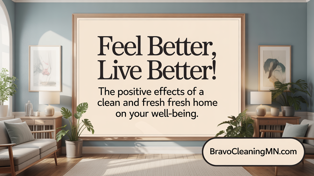 Feel Better, Live Better! The Positive Effects of Professional Cleaning on Your Well-Being.