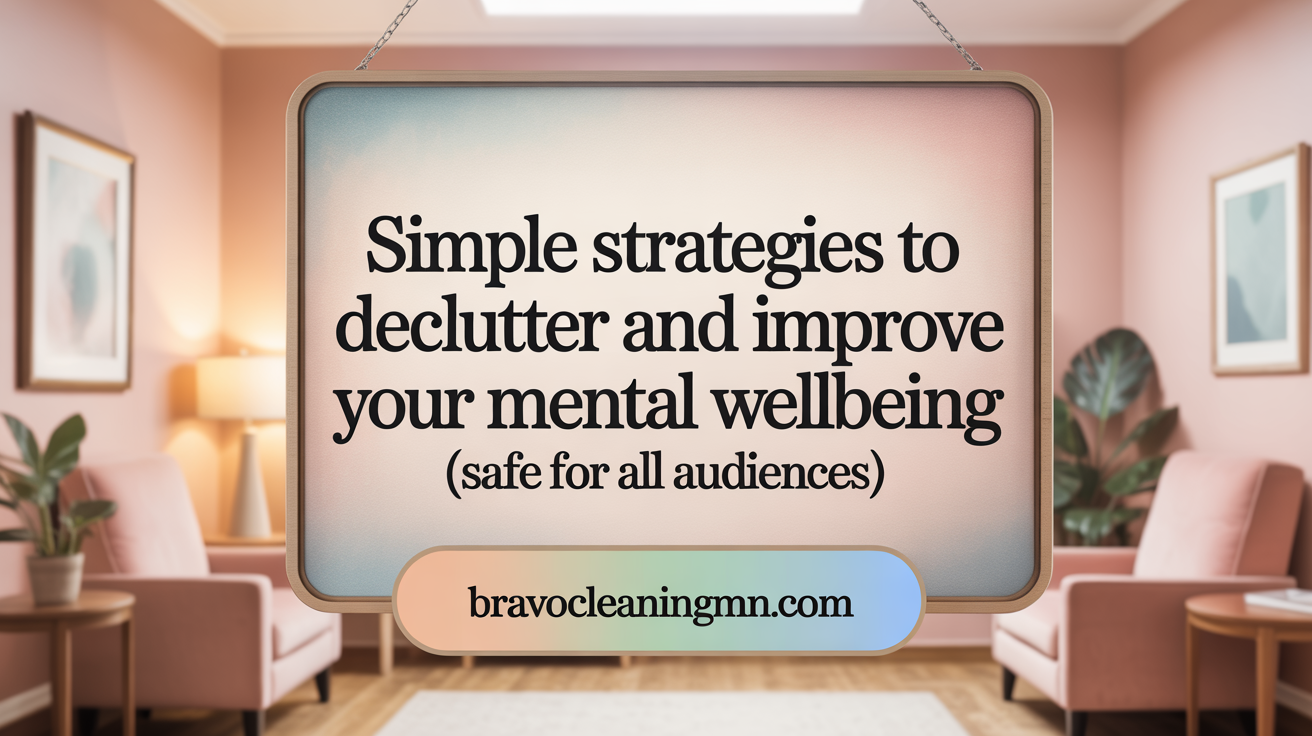 Simple Strategies to Declutter and Improve Your Mental Wellbeing