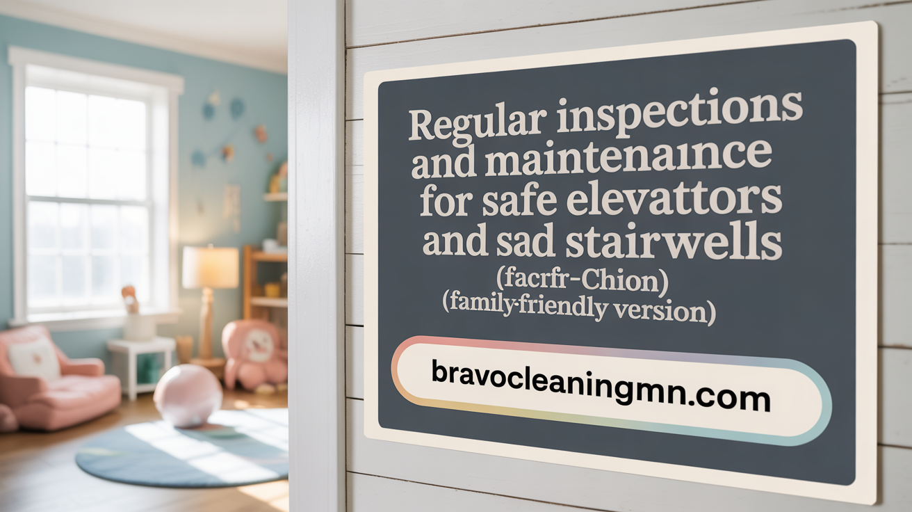 Regular Inspections and Maintenance for Safe Elevators and Stairwells