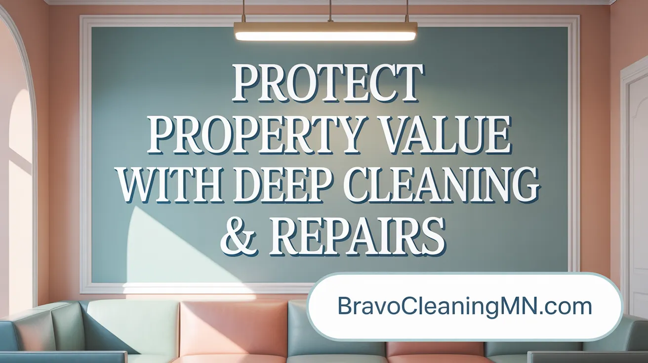 Protect Property Value with Deep Cleaning &amp; Repairs