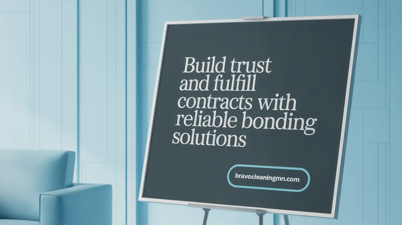 Build Trust and Fulfill Contracts with Reliable Bonding Solutions