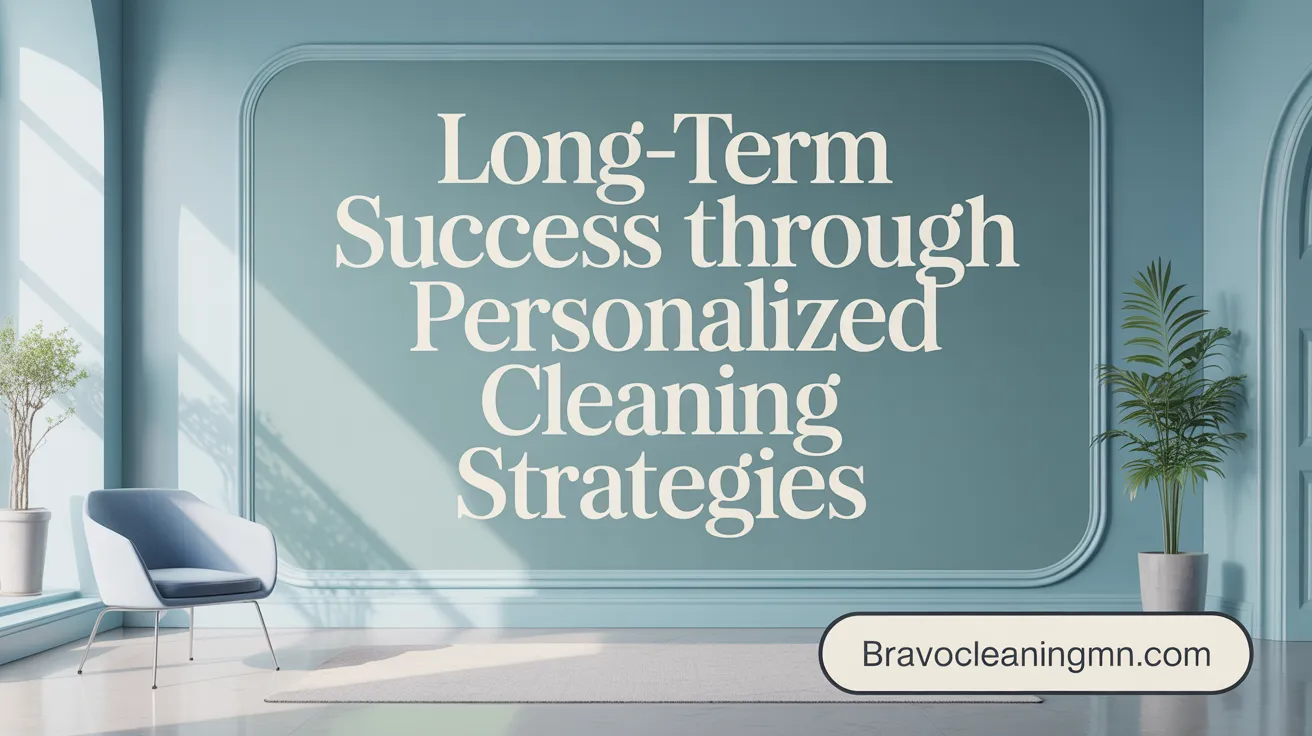 Long-Term Success through Personalized Cleaning Strategies