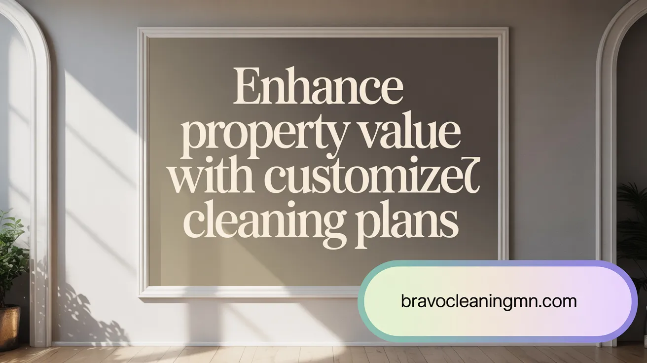 Enhance Property Value with Customized Cleaning Plans