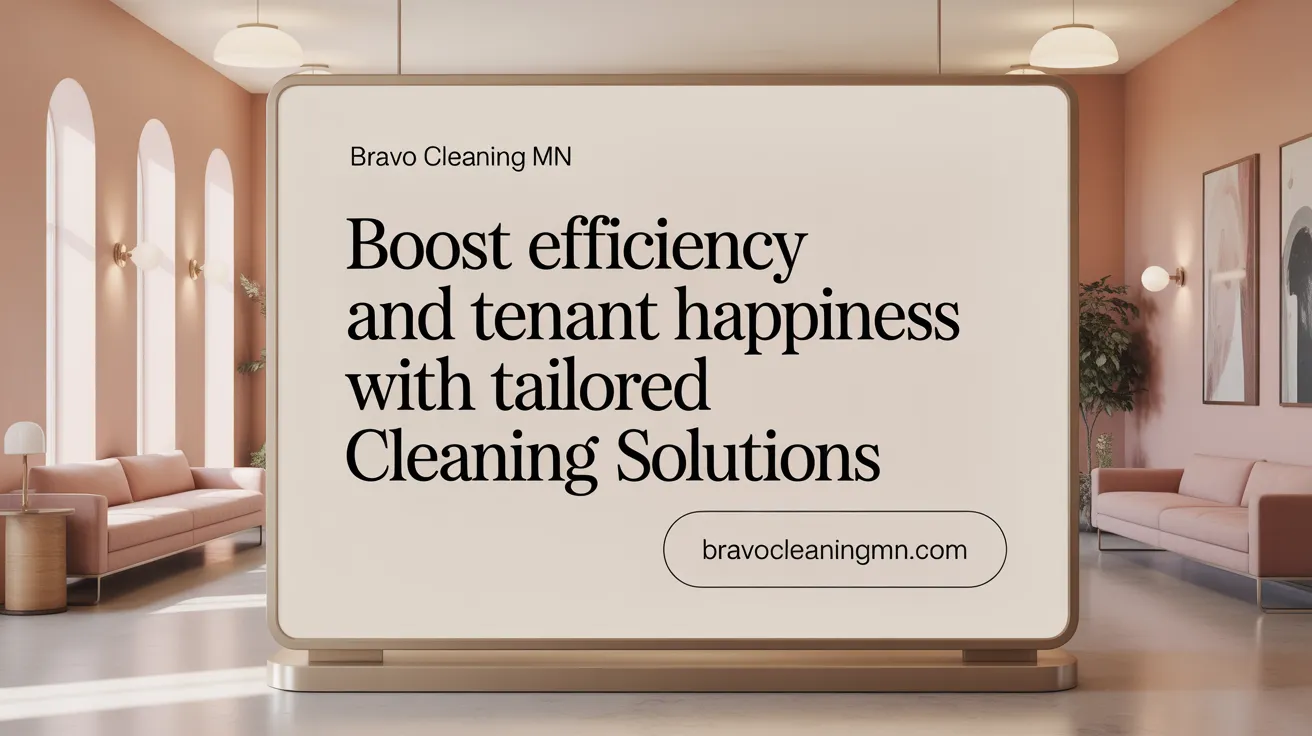 Boost Efficiency and Tenant Happiness with Tailored Cleaning Solutions