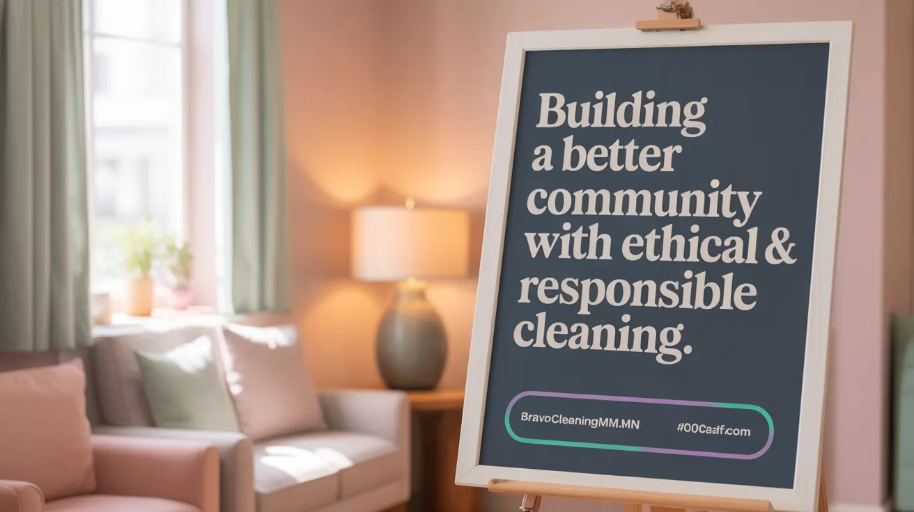 Building a Better Community with Ethical &amp; Responsible Cleaning