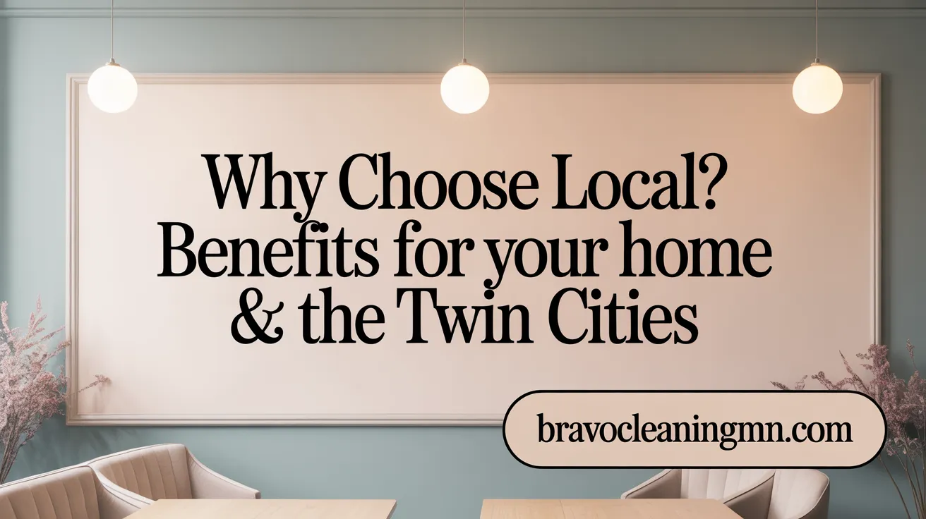 Why Choose Local? Benefits for Your Home &amp; the Twin Cities