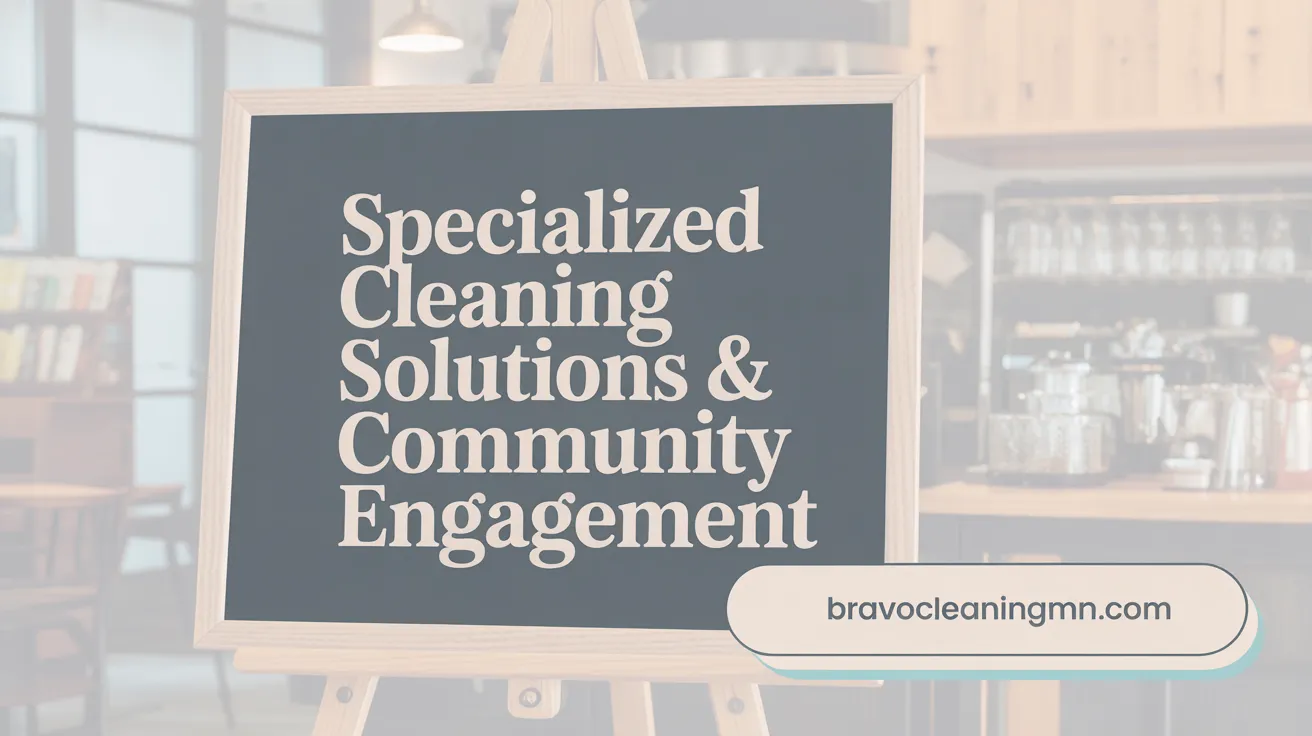 Specialized Cleaning Solutions &amp; Community Engagement