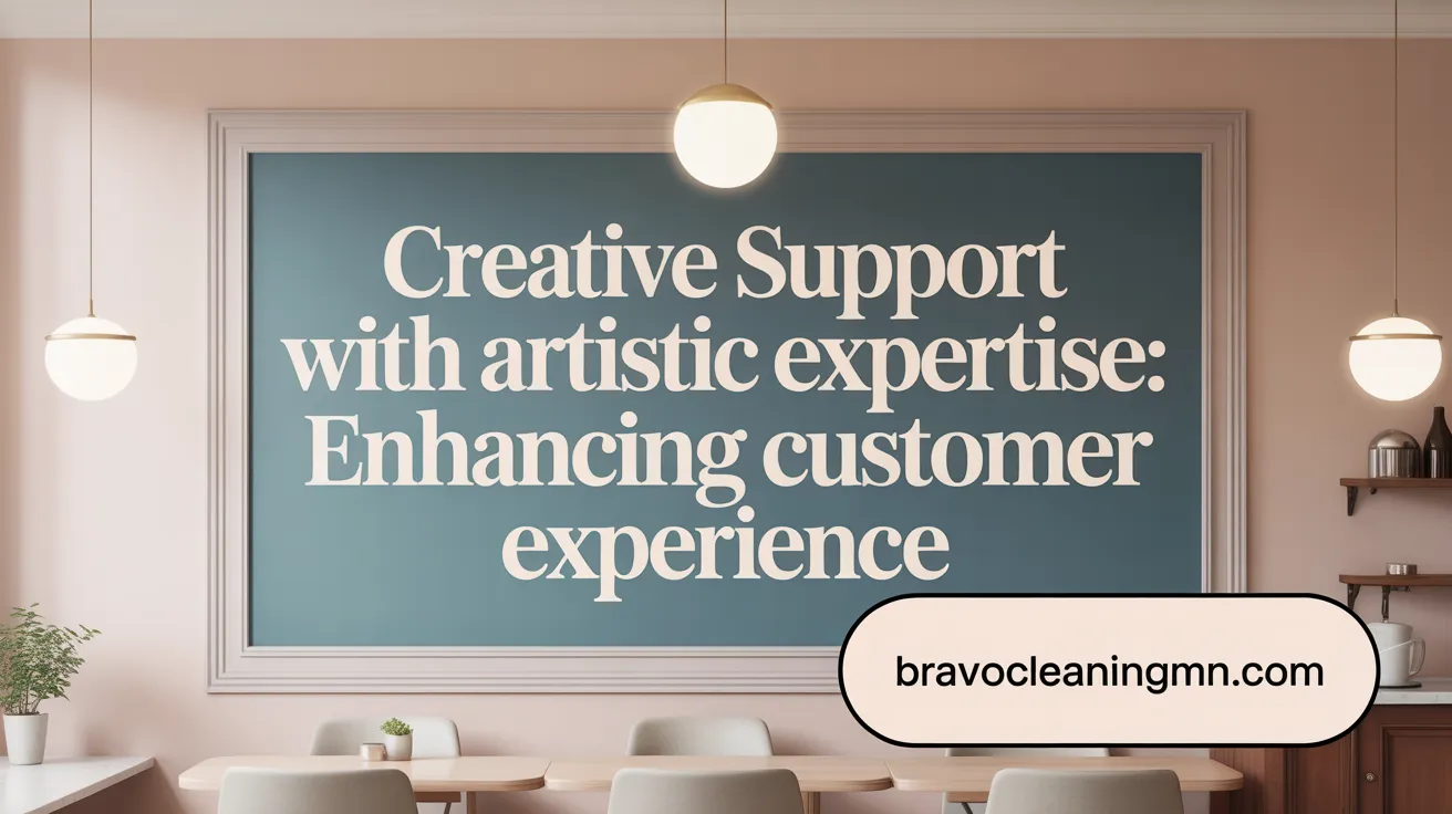 Creative Support with Artistic Expertise: Enhancing Customer Experience