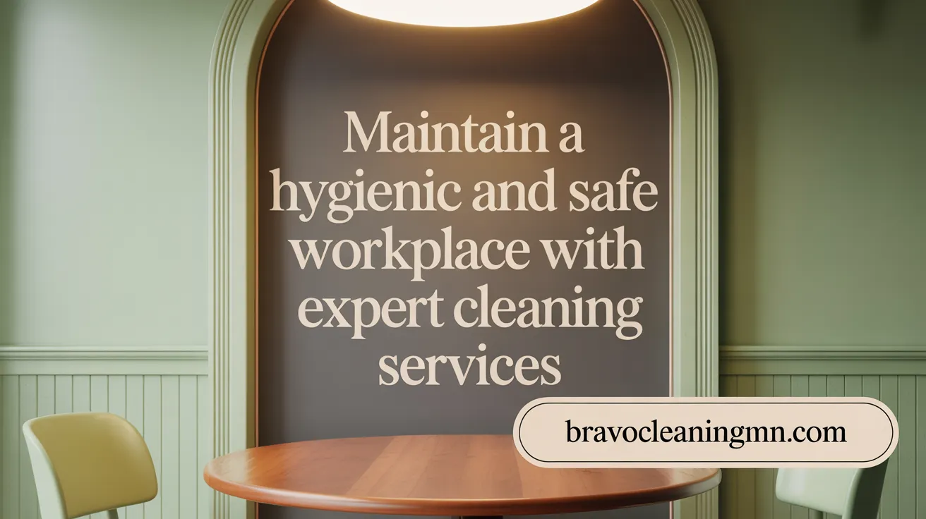 Maintain a Hygienic and Safe Workplace with Expert Cleaning Services